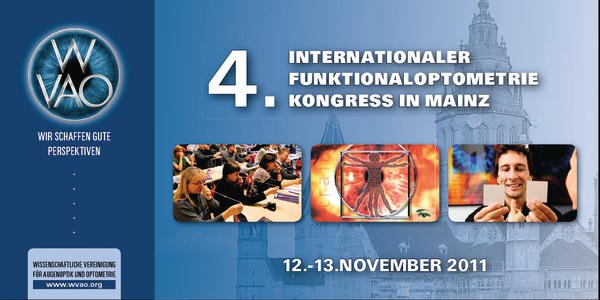 4. Internationaler Funktionaloptometriekongress in Mainz