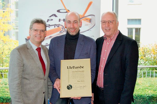 Peter Remm erhält den Léon-Hauck-Preis 2013