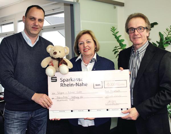 Spende für die Bärenherz-Stiftung