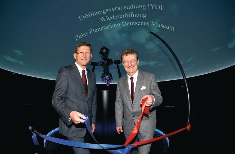 Planetarium in München eröffnet
