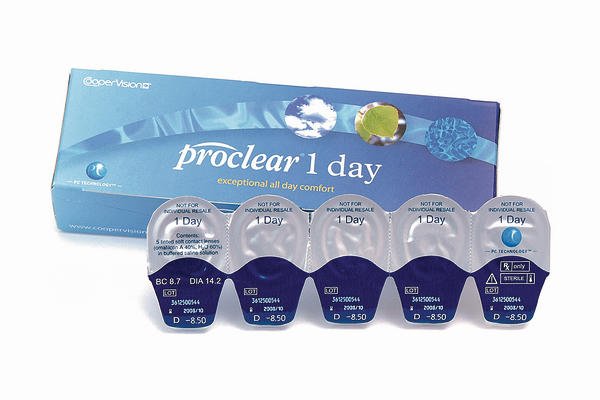 Proclear® 1 day – Tragekomfort der PC-Technologie in Form von Tageskontaktlinsen