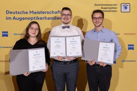 Deutschlands beste Nachwuchs-Augenoptiker 2023