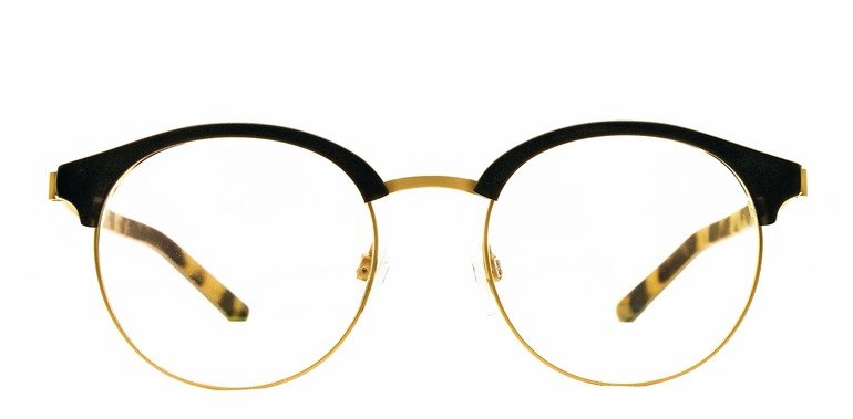 Titanbrille mit klarer Linie