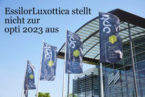 EssilorLuxottica stellt nicht zur opti 2023 aus