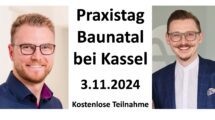 Praxistag in Baunatal bei Kassel am 3.11.2024 – kostenlose Teilnahme!