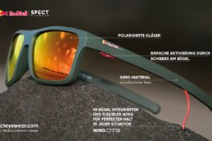 Energize your Eyes mit der Wing-Technologie von Red Bull SPECT Eyewear