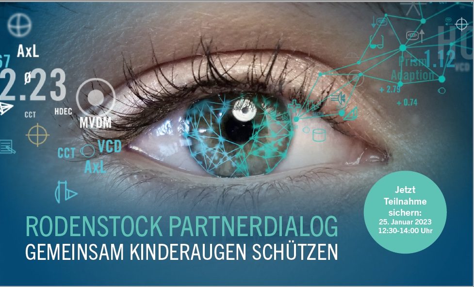 Rodenstock lädt zum Partnerdialog über Kindermyopie ein