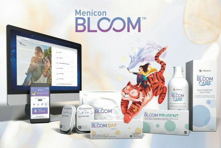 Einführung des Menicon Bloom™ Myopiekontroll-Management-Systems