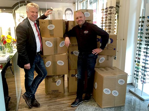 Brillen-Mosqua Ludwigsburg startet achte Brillen-Sammlung